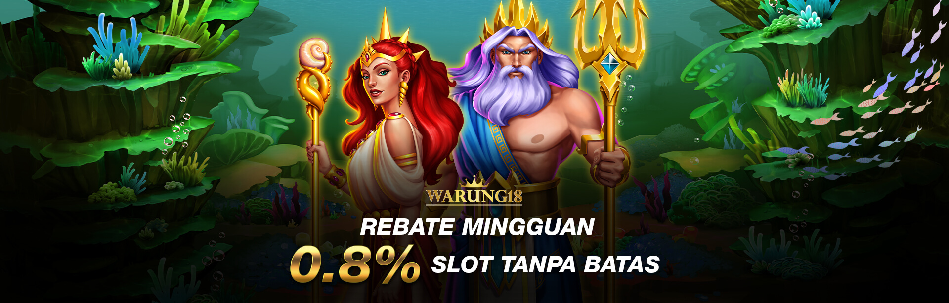 REBATE MINGGUAN SLOT 0.8%