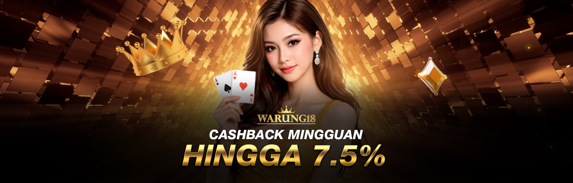 CASHBACK MINGGUAN HINGGA 7.5%